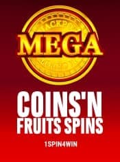 COINS'N FRUITS SPINS - 1SPIN4WIN slot game at Coins Game Casino